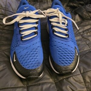 Nike Air Max 270 Blue Athletic Shoes